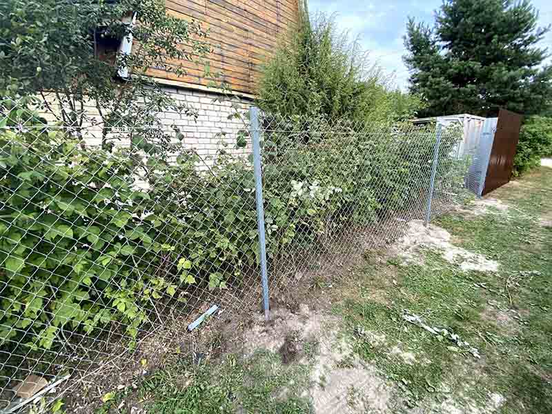 Забор из сетки рабицы Ульяновск